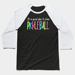 Pickleball-women Baseball T-Shirt